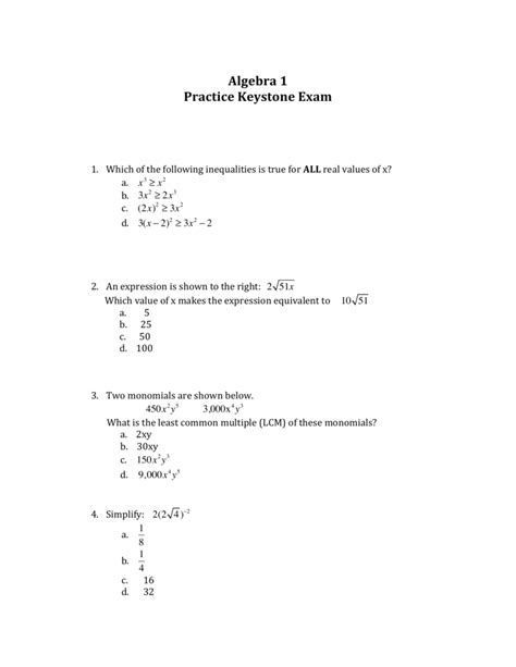 Where to Find 8.3 Practice A Algebra 1 Answers